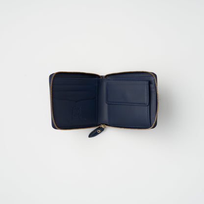 【財布】BRELIO ATLANTIC LABEL｜Round Zip Wallet Cordovan