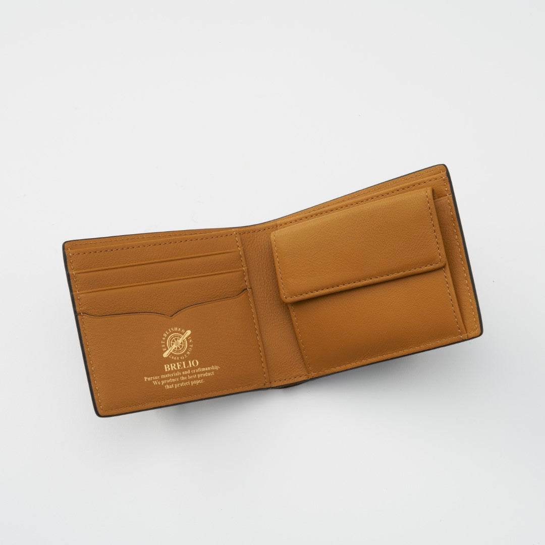 【財布】BRELIO ATLANTIC LABEL｜Hip Wallet With Coin Purse Cordovan