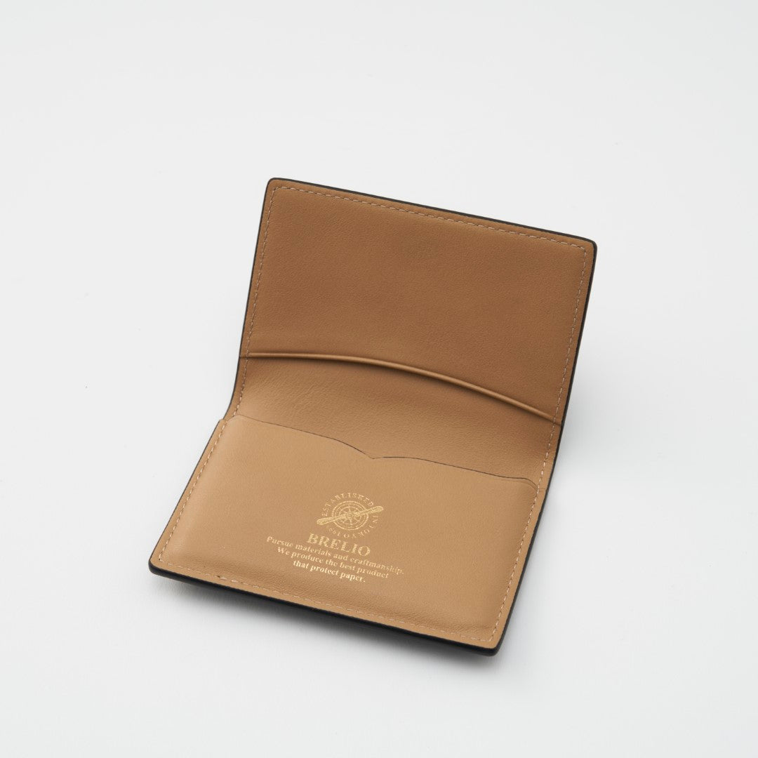 【名刺入れ】BRELIO ATLANTIC LABEL｜Business Card Holder Cordovan