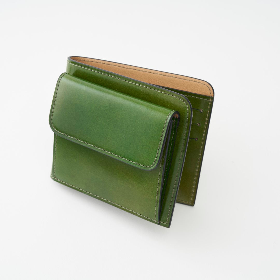 【財布】BRELIO ATLANTIC LABEL｜Smart Bi-Fold Wallet with Coin Purse Cordovan