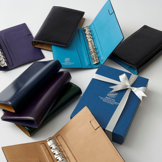 【手帳】BRELIO ATLANTIC LABEL（ブレイリオアトランティックレーベル）｜Personal Organizer 20mm Cordovan 無料ブランド純正ギフトBOX
