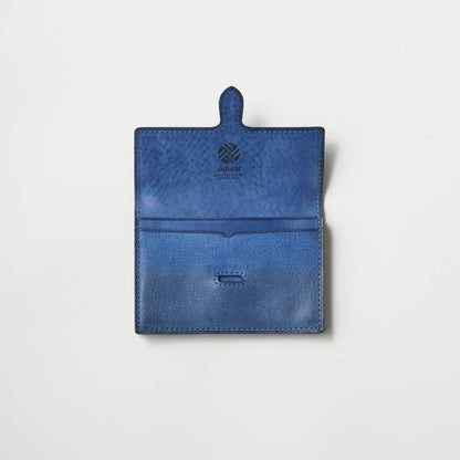 DORU OLIVE LABELコードバン×ALASKA 名刺入れ KAKUSHI オアシスブルー 内装