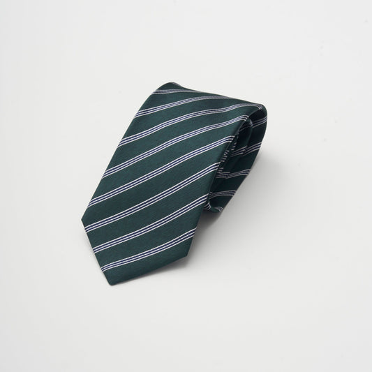 【ネクタイ】Aquascutum｜ストライプ メランジ