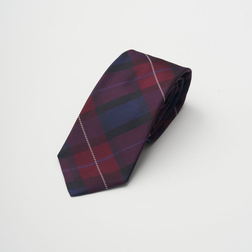 Aquascutum ワインカラータイ