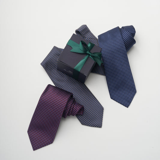 NEW!【ネクタイ】Aquascutum｜マイクロ メランジ