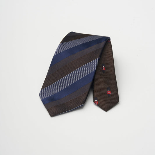 NEW!【ネクタイ】Aquascutum｜クレリック ストライプ ロンドンガース