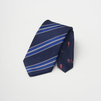 NEW!【ネクタイ】Aquascutum ｜クレリック ストライプ ロンドンポスト
