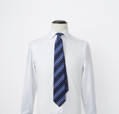 NEW!【ネクタイ】Aquascutum ｜クレリック ストライプ ロンドンポスト