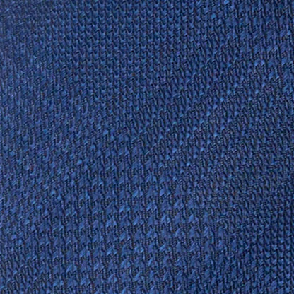 【ネクタイ】Aquascutum｜ ラペルピン BOXセット グレンチェックソリッド/ロンドンモチーフ クレリックタイ ダルブルー ブルー 柄詳細