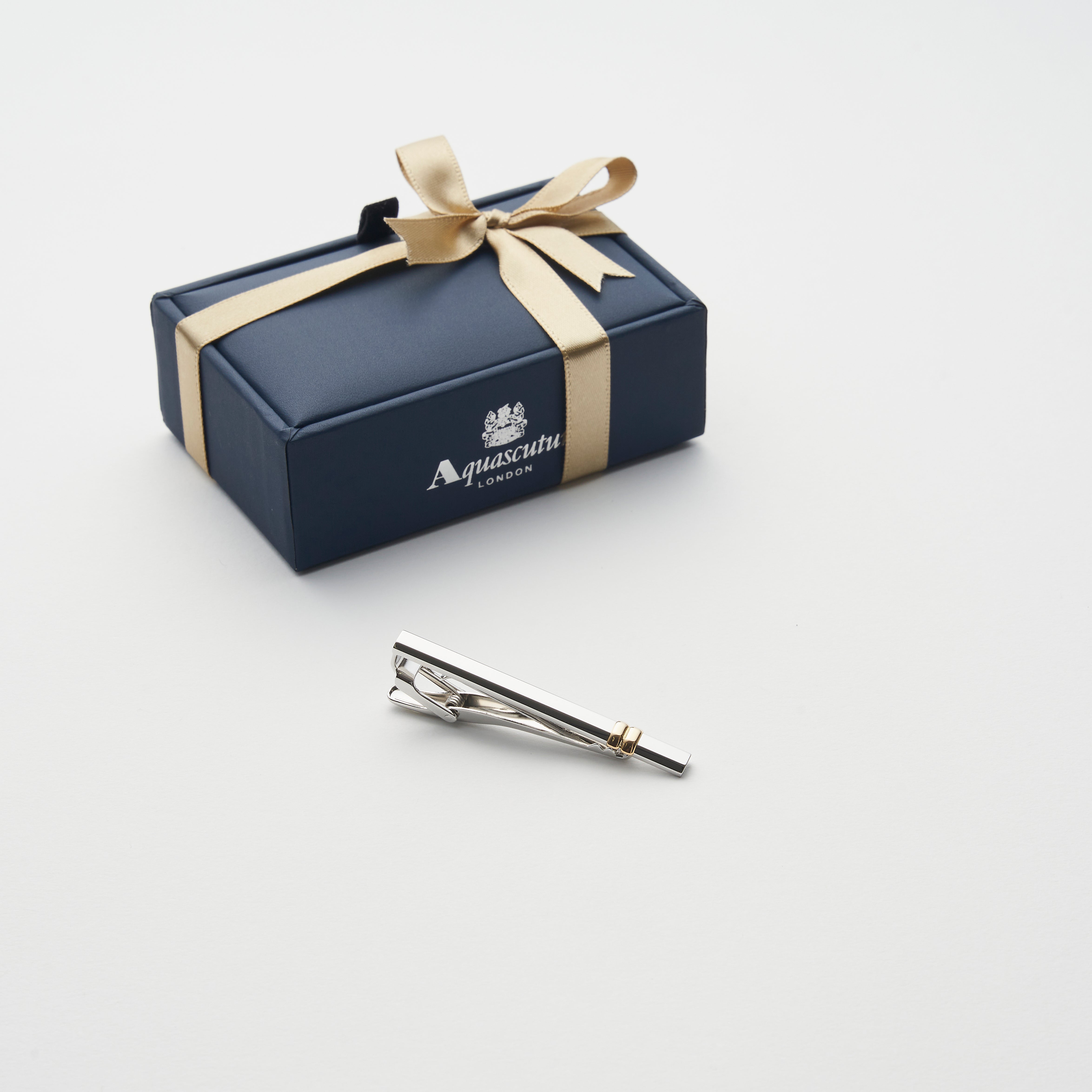 Aquascutum Tiebar Cufflinks DEAR GE YONE