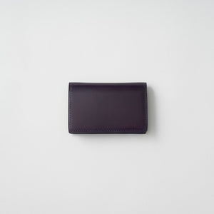 BRELIO ATLANTIC LABEL コードバン 名刺入れ パープル メンズギフト