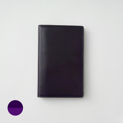 【手帳】BRELIO ATLANTIC LABEL（ブレイリオアトランティックレーベル）｜Personal Organizer 20mm Cordovan バイオレット×パープル 外装