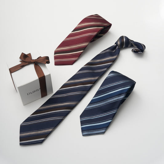 【ネクタイ】D'URBAN｜HACHIOJI ストライプ