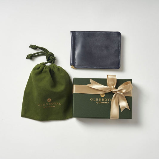 【財布】GLENROYAL（グレンロイヤル）｜Money Clip Bridle Leather 無料ブランド純正ギフトBOX