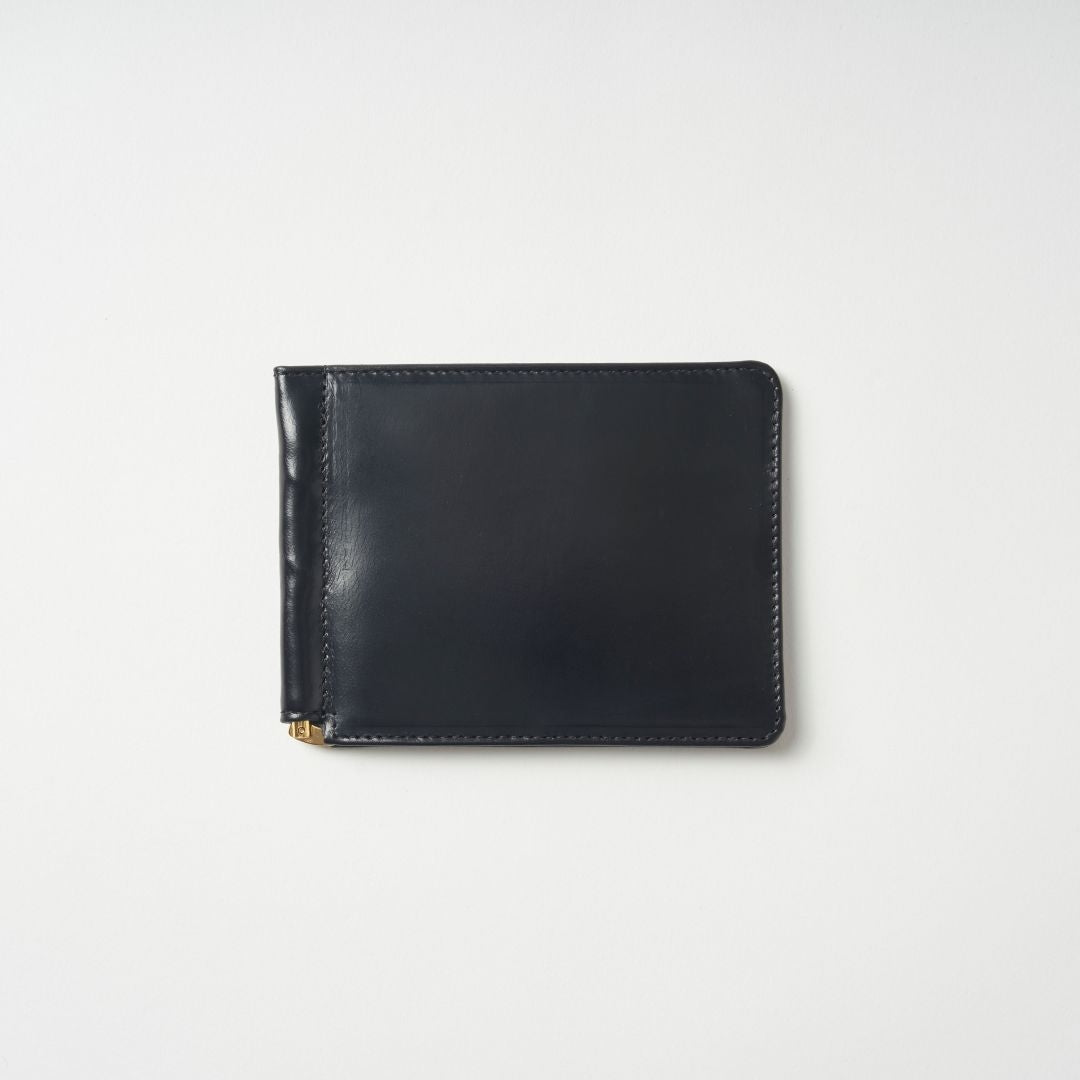 【財布】GLENROYAL（グレンロイヤル）｜Money Clip Bridle Leather 黒
