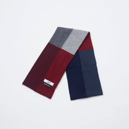 NEW!【ミニマフラー】TAKEO KIKUCHI｜ウール ループマフラー ギンガム