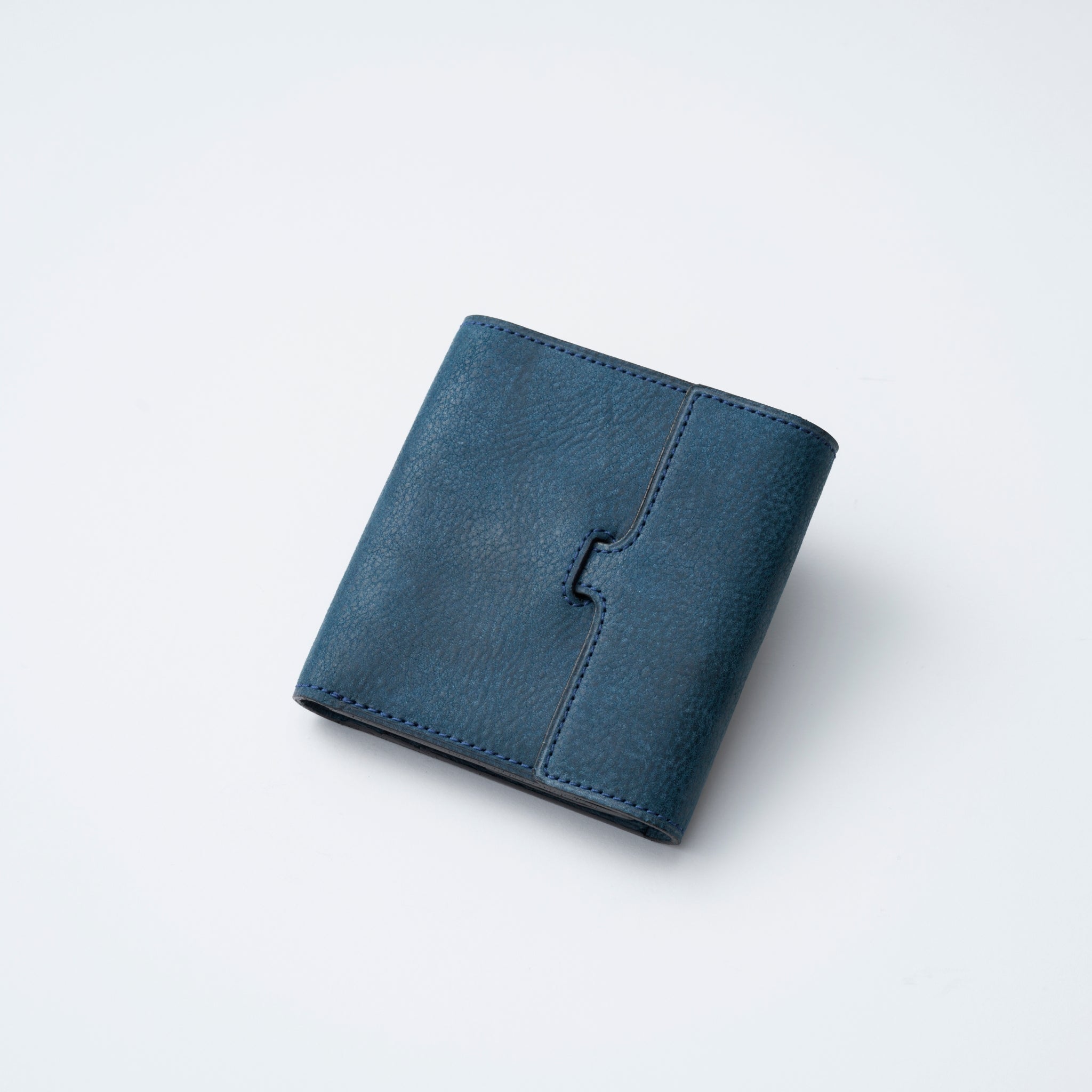 ODORU OLIVE LABEL ALASKA コンパクトウォレット（ターコイズブルー）