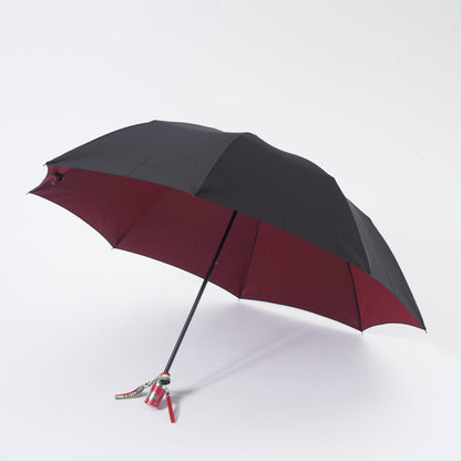 NEW!【傘】Orobianco(オロビアンコ) 無地リバーシブル 晴雨兼用 折り畳み傘